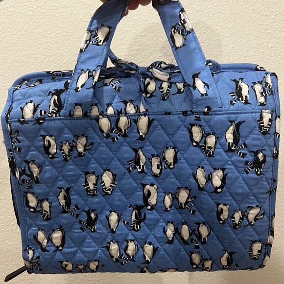 Vera Bradley Handbags - Vera Bradley Penguin Travel Toiletry Tote in Blue